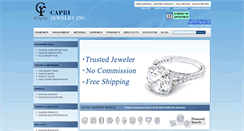 Desktop Screenshot of caprijewelryinc.com